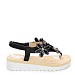 Crne sandale S060247S