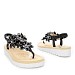 Crne sandale S060247S