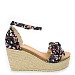 Crne sandale s petom V6-M8279-1T