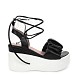 Crne sandale s platformom HJ7092G