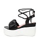 Crne sandale s platformom HJ7092G