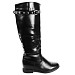 Crne visoke čizme 2C8X63687-07G