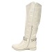 Beige čizme na skrivenu petu U8X28120-1T
