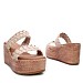 Beige natikače s platformom LY9212-3G