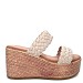 Beige natikače s platformom LY9212-3G