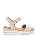 Beige sandale s petom CK182G