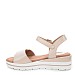 Beige sandale s petom CK182G