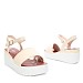 Beige sandale s petom P2021-9235AT 
