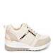 Beige tenisice na petu 20205G