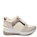 Beige tenisice na petu 9321S