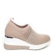 Beige tenisice na petu QH1450G