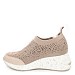 Beige tenisice na petu QH1463G
