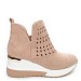 Beige tenisice na petu QH1469G