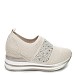 Beige tenisice na punu petu A208G 