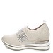 Beige tenisice na punu petu A208G 