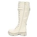 Beige visoke čizme U8X20574-21T