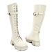 Beige visoke čizme U8X20574-21T