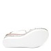 Bijele sandale s petom 1628-1G