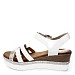 Bijele sandale s petom 1628-1G