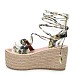 Bijele sandale s platformom HJ7083G