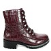 Bordo crvene niske čizme S8AX11798-10T