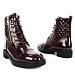 Bordo crvene niske čizme S8AX281-11T 