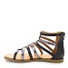 Crne gladijatorke 9687S