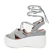 Plave sandale s platformom HJ7097G