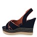 Navy sandale na punu petu 1000-Q37G