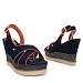 Navy sandale na punu petu 1000-Q37G