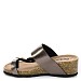 Pewter japanke s petom D18-35S