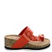 Crvene japanke s petom D18-35S