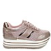 Roze tenisice s platformom 7812-YG 