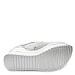 Srebrne tenisice s platformom 7812-YG 