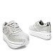 Srebrne tenisice s platformom 8132-SPG