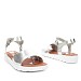 Srebrne sandale 014T