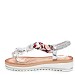 Srebrne sandale 202-801S