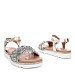 Srebrne sandale 620-76T