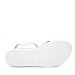 Srebrne sandale H092T
