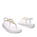 Srebrne sandale RY-281T