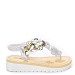Srebrne sandale S060229S