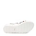 Srebrni sandali s peto CK183G