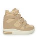 Khaki visoke tenisice na petu 85-897S