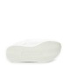 Srebrne tenisice s platformom D0031T