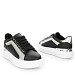 Crne niske tenisice 85-835T