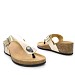 Zlatne japanke s petom V15-P15118-20T