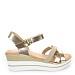 Zlatne sandale s petom V7-Z3758-2T